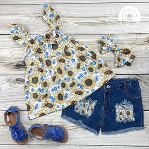 Sweet Sunflower Denim