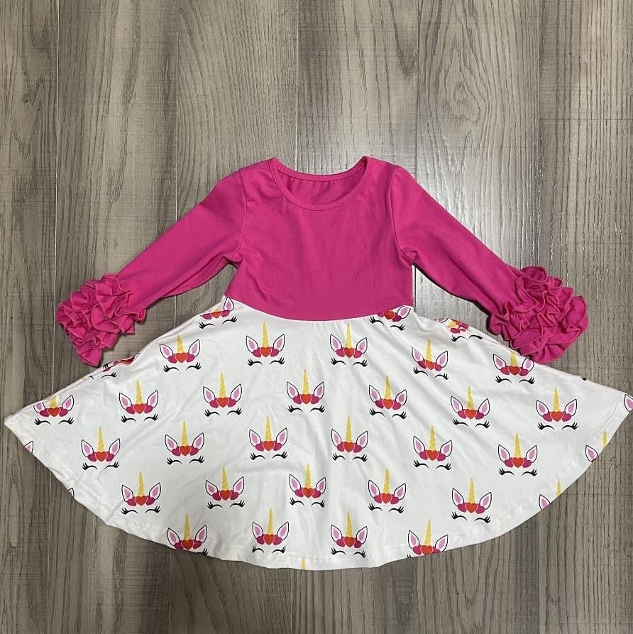 Lovely Unicorn Twirl Dress