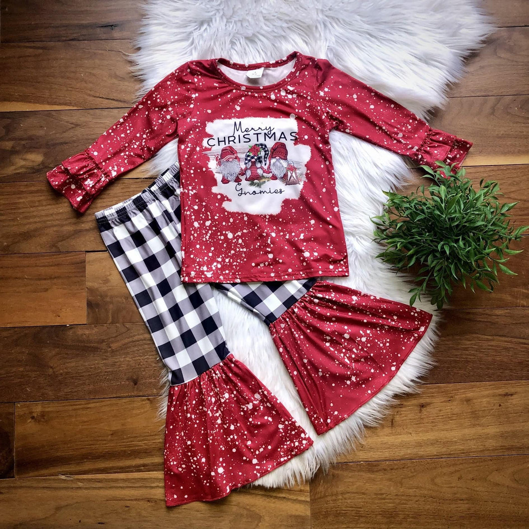 Merry Christmas Gnomies Pant Set