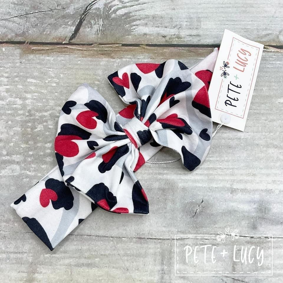 Love in the Wild Bow Headband