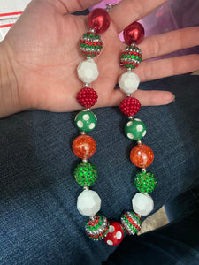 Happy Holiday Chunky Necklace