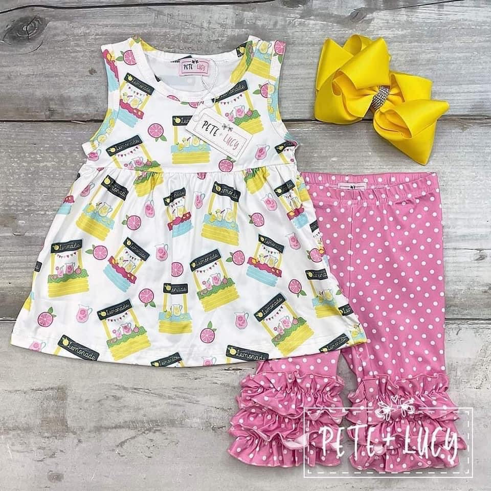 Lemonade Stand Capri Set