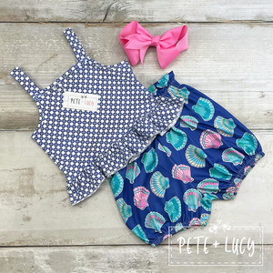 Sea Shell Sassy Short Set