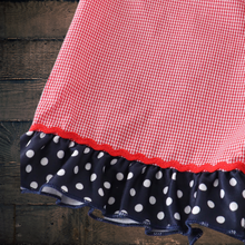 Load image into Gallery viewer, Patriotic Appliqué Smocked Short Set
