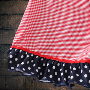 Patriotic Appliqué Smocked Short Set